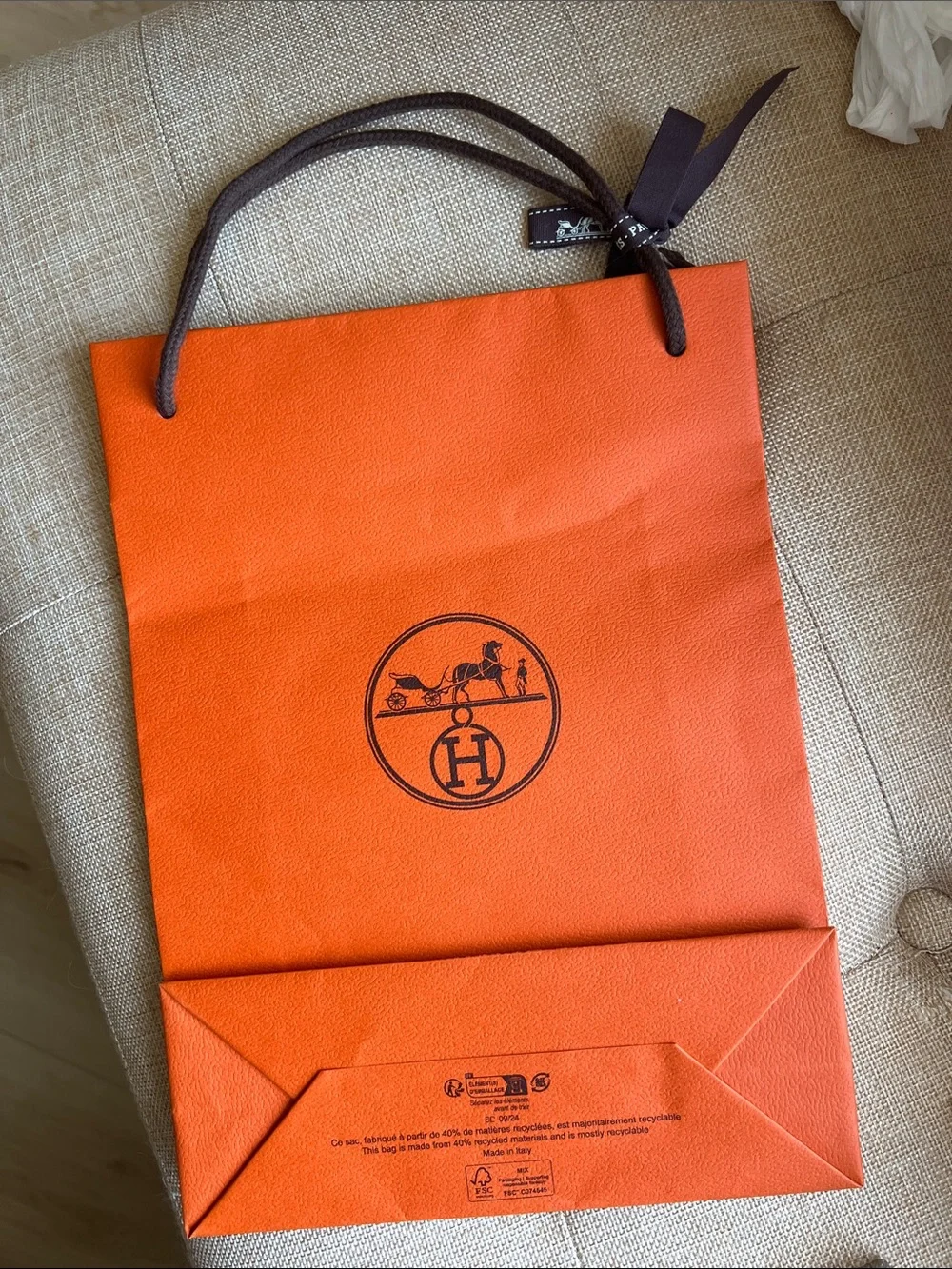 Hermes Paper Bag
